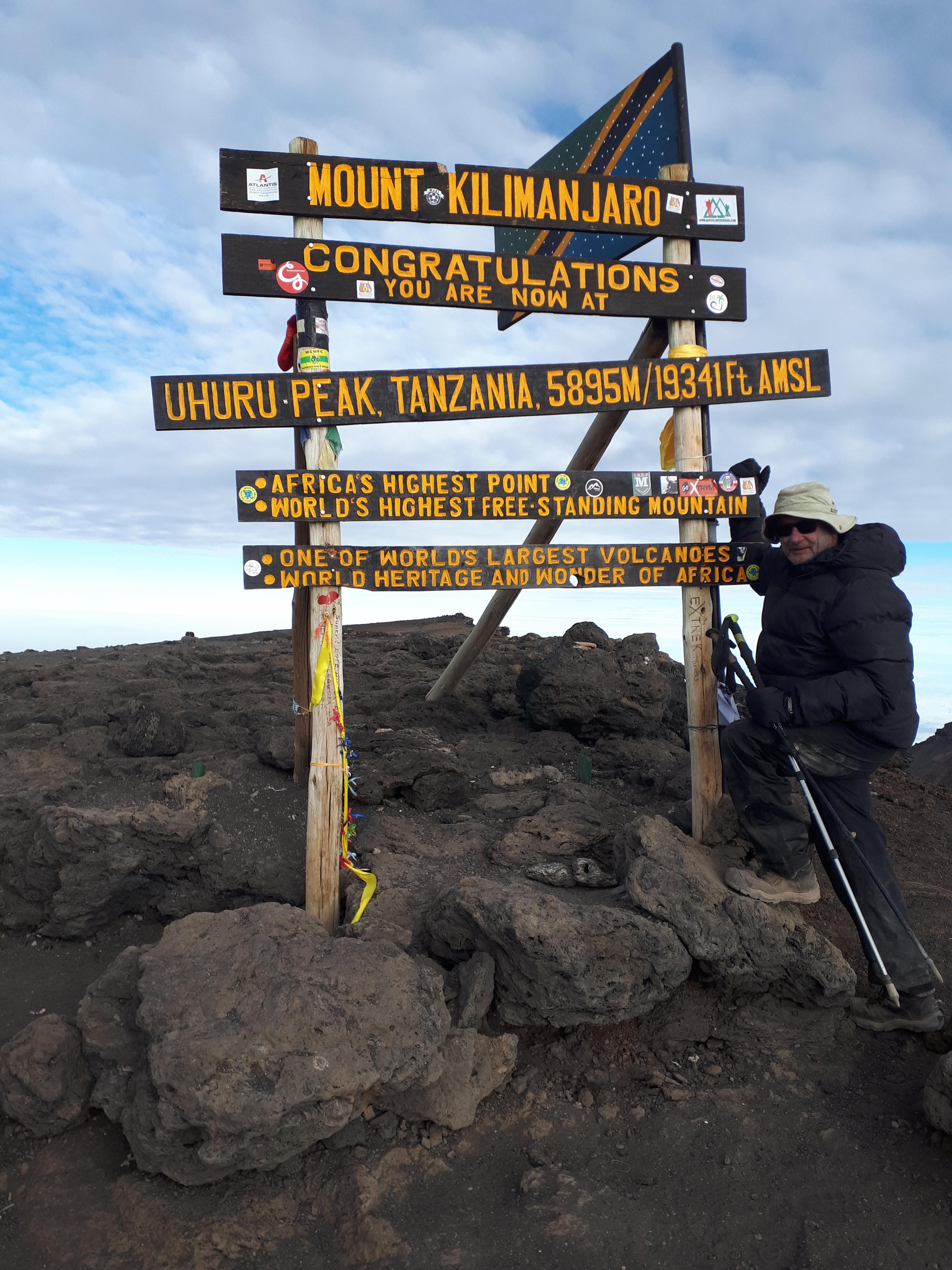 Barry Cudmore Mt Kilimanjaro